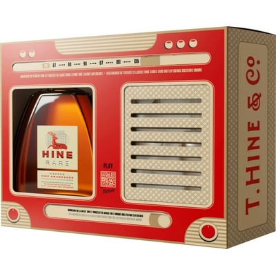 Hine Rare VSOP 40% 0,7 l (dárkové balení 2 sklenice)