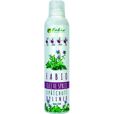 Fabio Olej ve spreji s příchutí bylinek 250ml – Hledejceny.cz
