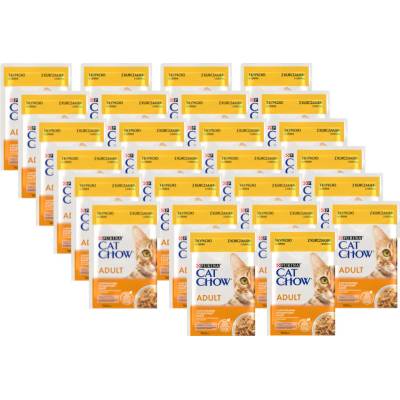 PURINA Cat Chow Adult Chicken and Zucchini Jelly Cat Food 26x85 g