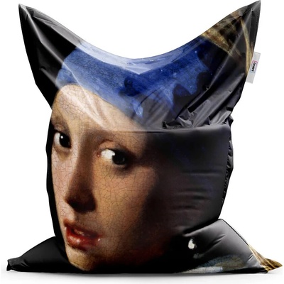 Sablio Sedací vak Dívka s perlou Johannes Vermeer 150x100 cm