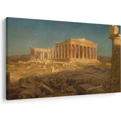 Obraz - Frederic Edwin Church, The Parthenon, reprodukcia, jednodielne 120x80 cm
