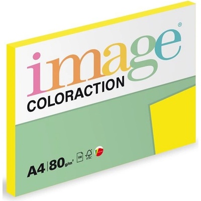 Image Coloraction A4 80 g Sevilla Sytá žlutá 100 ks