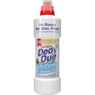 Deo Due prací gél Ultra Power+ Bianco 1000 ml 40 PD
