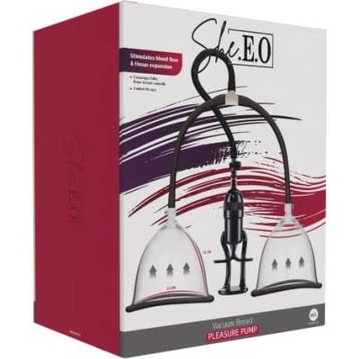 She.E.O Vacuum Breast Pleasure Pump Large, vákuová pumpa na prsia