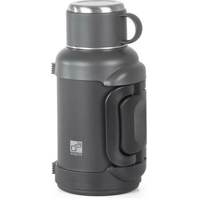 G21 Termoska nerezová 2,5 l černo šedá