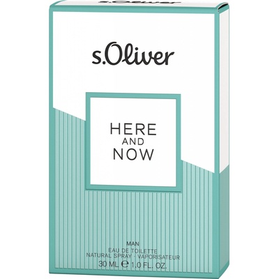 s,Oliver Here and Now toaletní voda pánská 30 ml