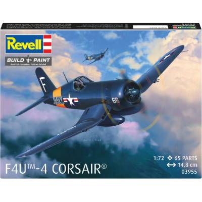 Revell F4U-4 Corsair Model Kit Revell 1:72