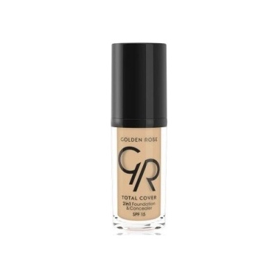 Golden Rose total cover 2in1 foundation+concealer 03 30 ml