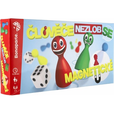 Bonaparte Člověče, nezlob se magnetické plast společenská hra v krabičce 32x16x4cm – Hledejceny.cz