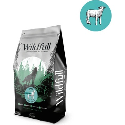 Wildfull Dog Adult GF Lamb & Pumpkin 0,5 kg