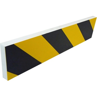 Pěnový ochranný varovný samolepicí profil SoftBumpers – 350×80 mm, žluto-černá