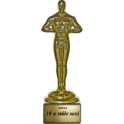 Soška Oscar 18 a stále sexi