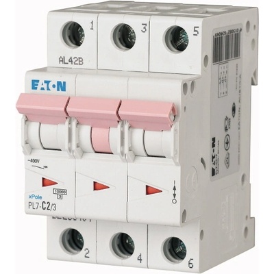 Eaton PL7-D2/3, char D 10kA 2A 263416