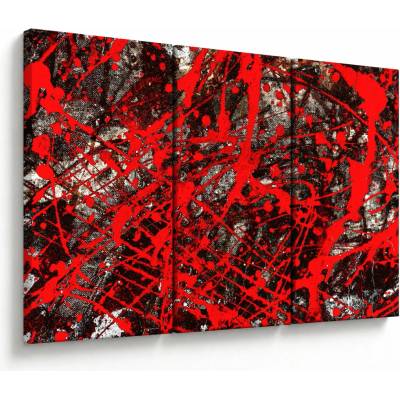 Obraz - Expresívne abstrakcie, trojdielne 120x80 cm