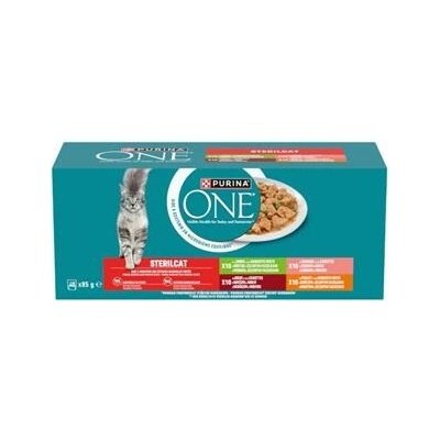 Purina One adult sterille mix 40 x 85 g
