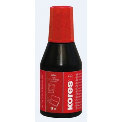 Kores Razítkovací barva červená 28 ml – Hledejceny.cz