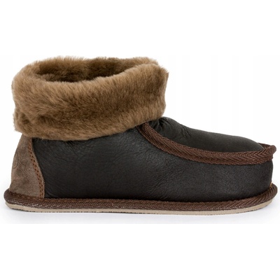 IRE SHOES Detské papuče hnedé