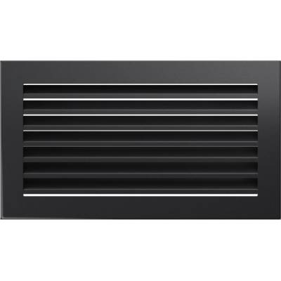 Kratki Mriežka FRESH 170 x 300 mm grafitová