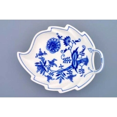 Český porcelán Dubí miska List 10076 Cibulák 19 cm