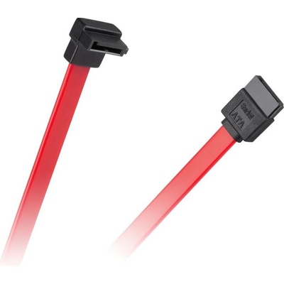 Cabletech SATA kábel rovný - rohový 35m KPO3714