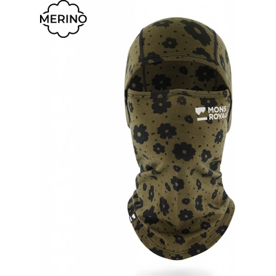 Mons Royale merino kukla SANTA ROSA merino FLEX 200 balaclava aoraki lily