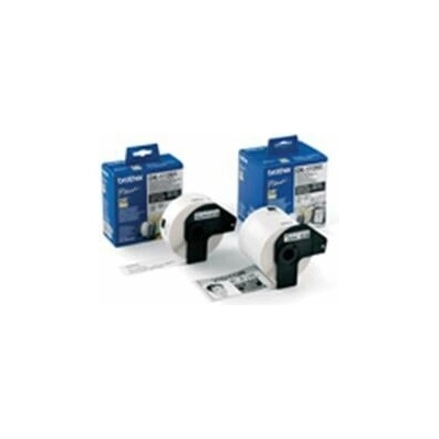 Brother DK-11204, 17mm x 54mm, biela, originálna papierová role