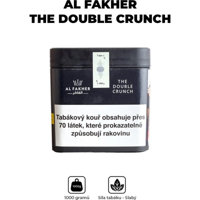 Al Fakher The Double Crunch 1000 g – Hledejceny.cz