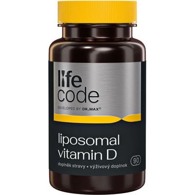 LifeCode developed by Dr. Max Liposomal Vitamin D 90 kapslí