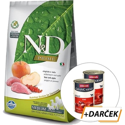 N&D Grain Free Adult Boar & Apple 12 kg