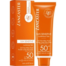 Lancaster Sun Sensitive Oil-Free Milky Fluid opaľovací fluid na tvár SPF50 50 ml