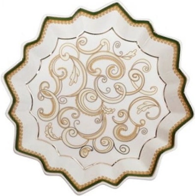 Brandani 52662BD Servírovacia misa Filo d'oro Ø 23,5 cm