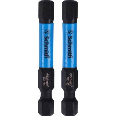 SCHMITH Uťahovací bit, imbusový nadstavec H6, 50 mm, 2 ks SCH01B04043