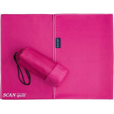 SCANquilt Osuška FITNESS BAG 70x140 ružová PES