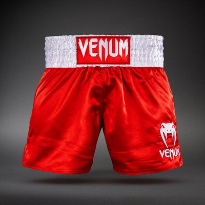 Venum CLASSIC Thajské šortky červené