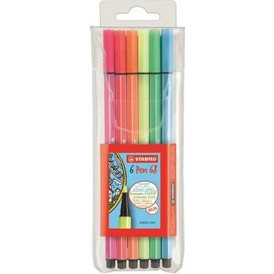 Stabilo Pen 68 neon 6 ks 6806-1
