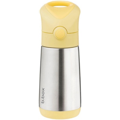 b.box Termoska na pitie so slamkou 350 ml Lemon twist