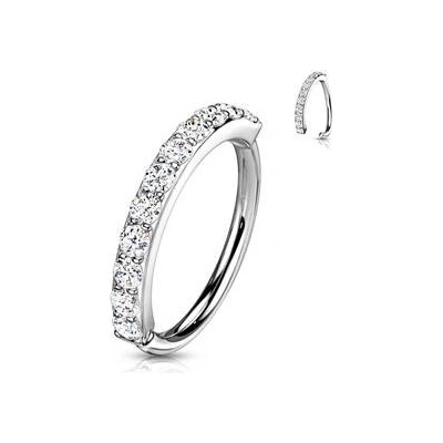 Šperky4U piercing do nosu ucha se zirkony NS0047ST-1208