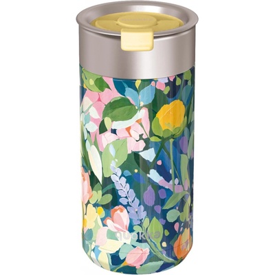 Quokka Termohrnek se sítkem Boost 400 ml floral party