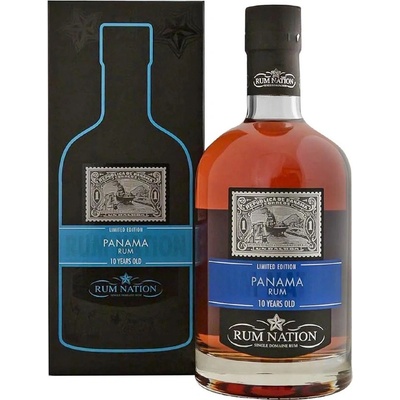 Nation Panama 10y 40% 0,7 l (holá láhev)