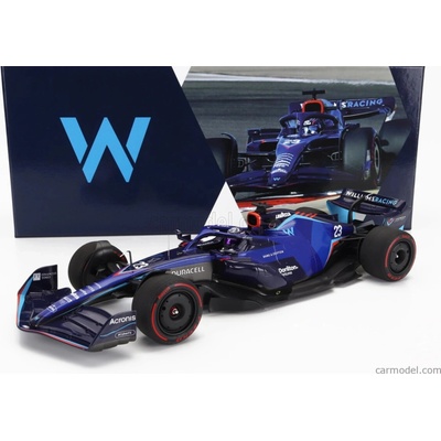 Minichamps Williams F1 Fw44 Team Williams Racing N 23 Bahrain Gp 2022 Alexander Albon Modrá 1:18