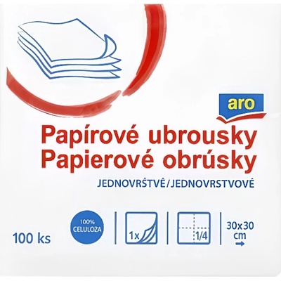 Aro Servítky 1 vrstvové 30 x 30 cm