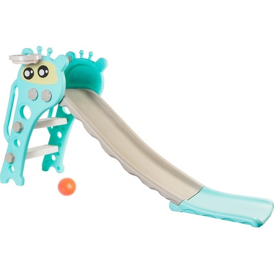 Aga4Kids Skluzavka s madlem 120 cm DS3702 Světle modrá