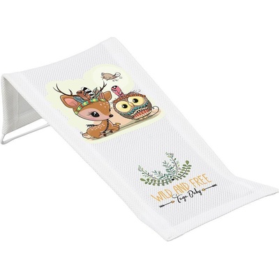 TEGA Látkové lehátko ke koupání Wild & Free jelínek bílá