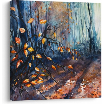 Obraz - Lúče jesenného slnka, jednodielne 50x50 cm