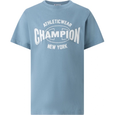 Champion SS Tee B svetlomodrá