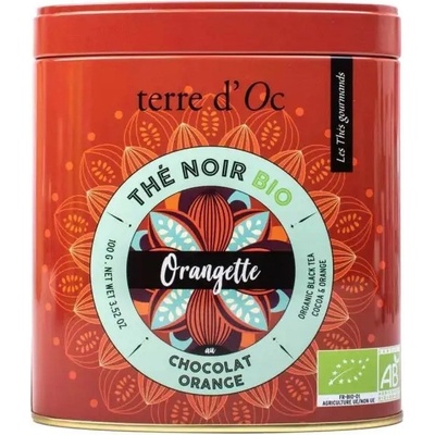 Terre d'Oc Orangette Chocolat & Orange BIO černý čaj 100 g