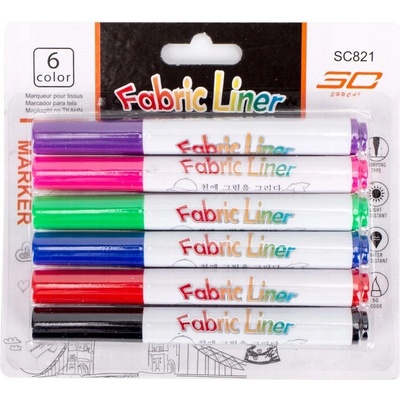 Fixky na textil Fabric Liner 6 ks
