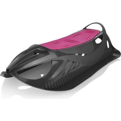 Plastkon sánky Neon Grip monster ružová