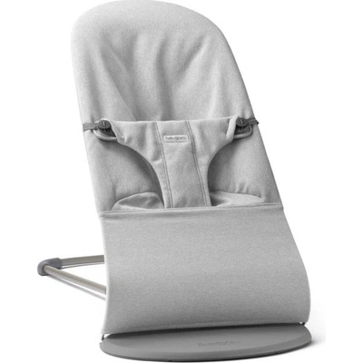 Babybjörn Lehátko Bliss Light Grey mélange woven