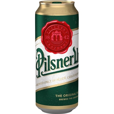 Pilsner Urquell 12° 4,4% 0,5 l (plech)